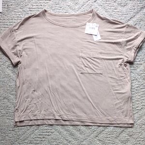 NWT American Eagle Soft and Sexy Oversized Short Sleeve Pocket Tee
